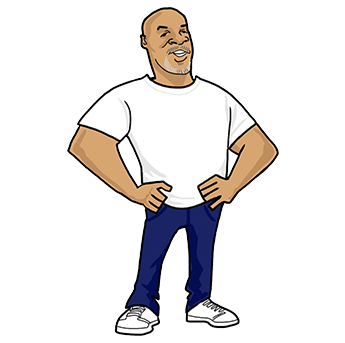 Caricature Mascots- Head Shot
