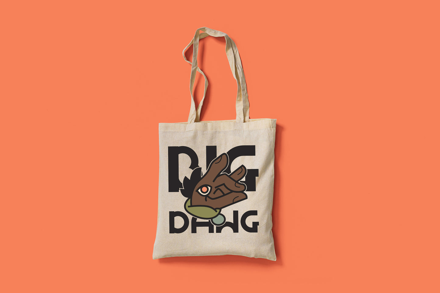 BIG DAWG Tote Bag Print