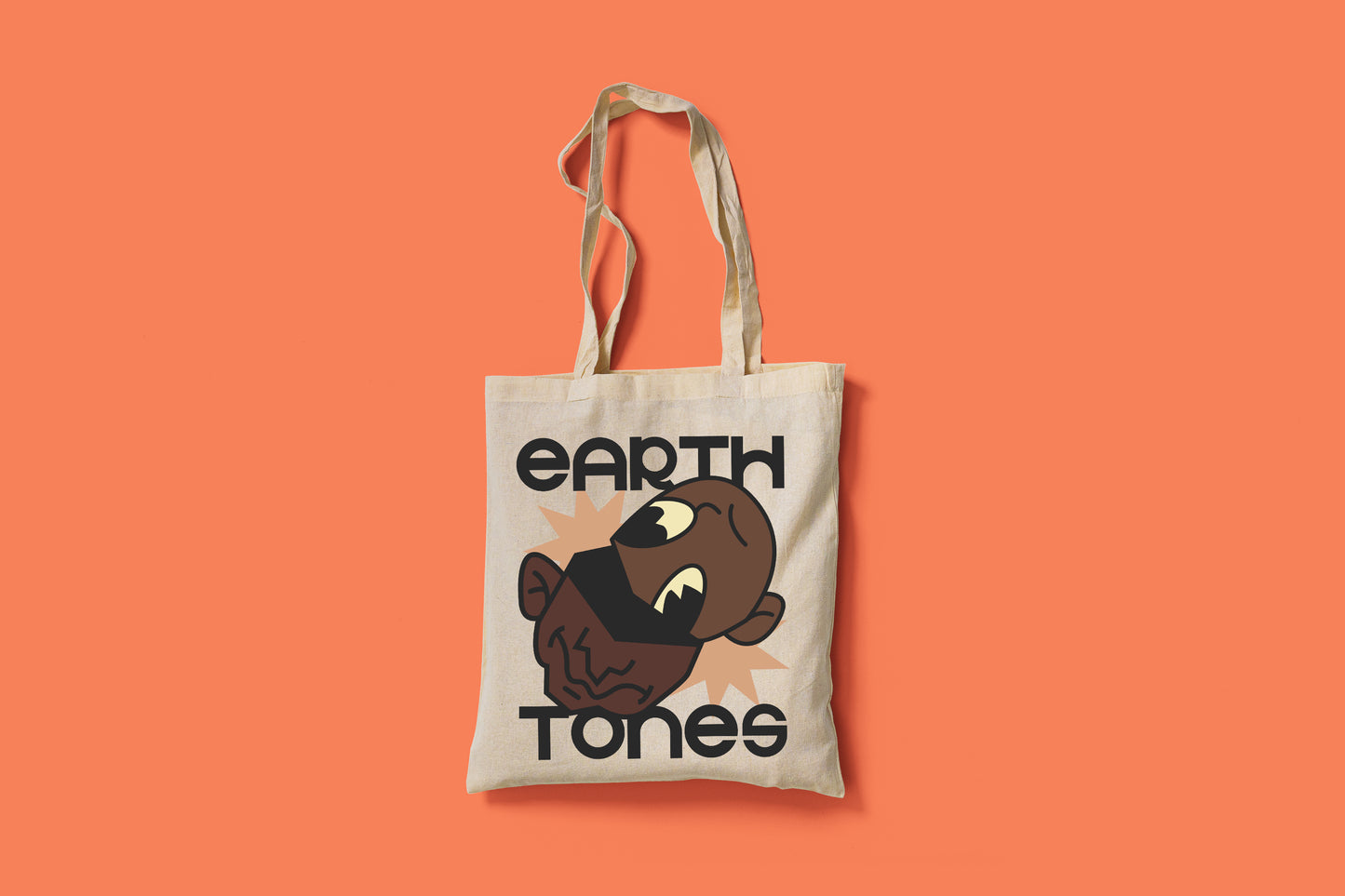 Earth Tones Tote Bag Print